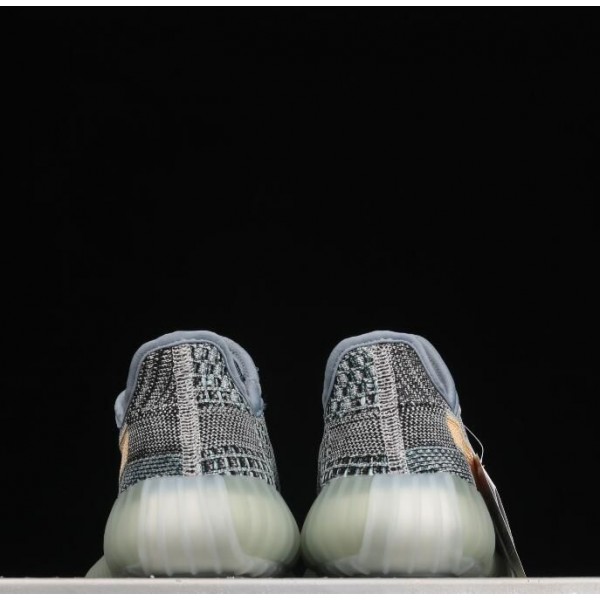 Kids Yeezy Boost 350 V2 Grey Blue