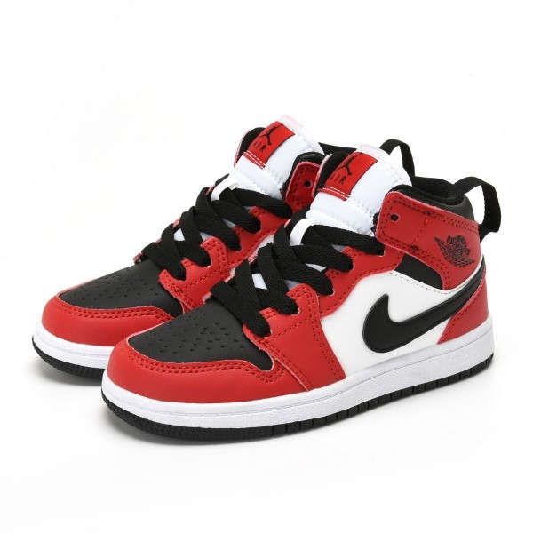 Kid Jordan 1 Black Red