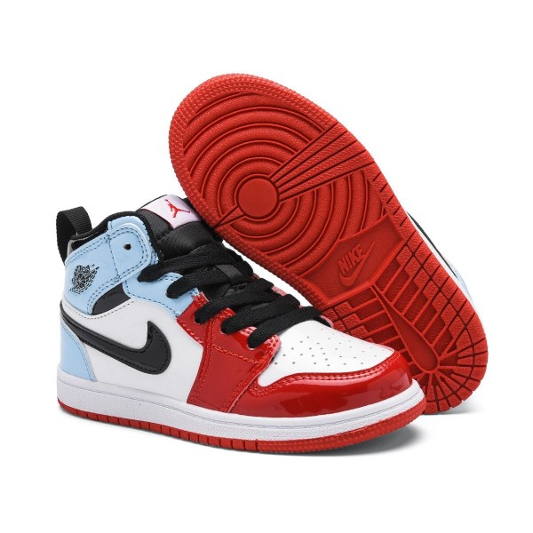 Kid Jordan 1 Blue Red