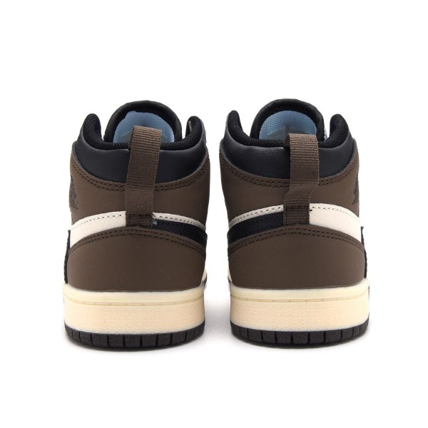 Kids Jordan 1 High Brown