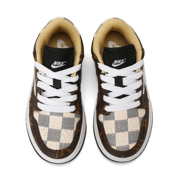 Kids Jordan 1 Low Brown Lxv