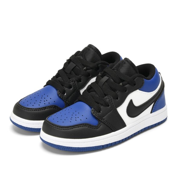 Kids Jordan 1 Low Dark Blue