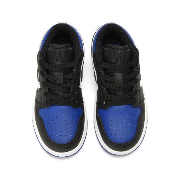 Kids Jordan 1 Low Dark Blue