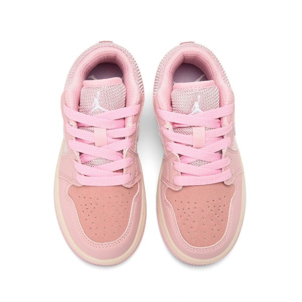 Kids Jordan 1 Low Pink