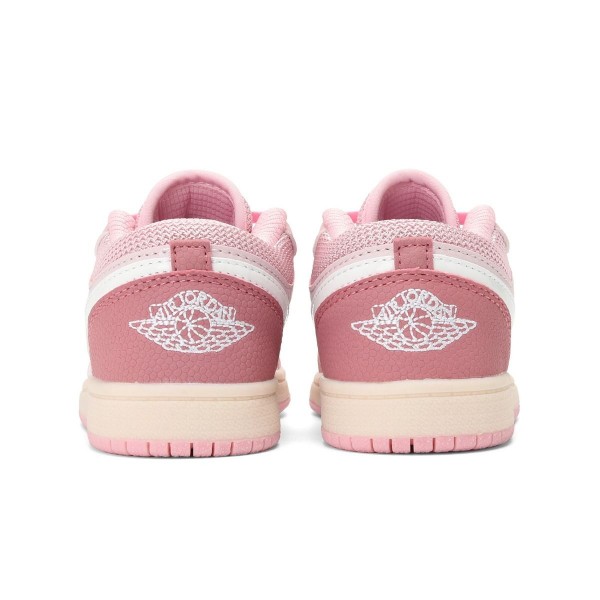 Kids Jordan 1 Low Pink