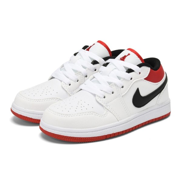 Kids Jordan 1 Low White
