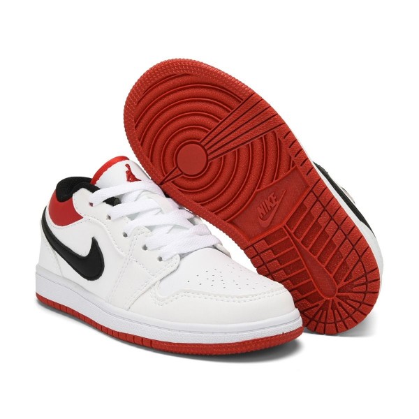 Kids Jordan 1 Low White