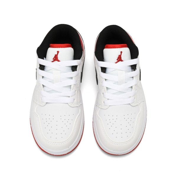 Kids Jordan 1 Low White