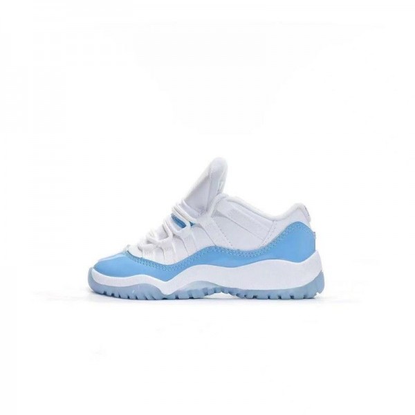 Kids Jordan 11 Low Light Blue