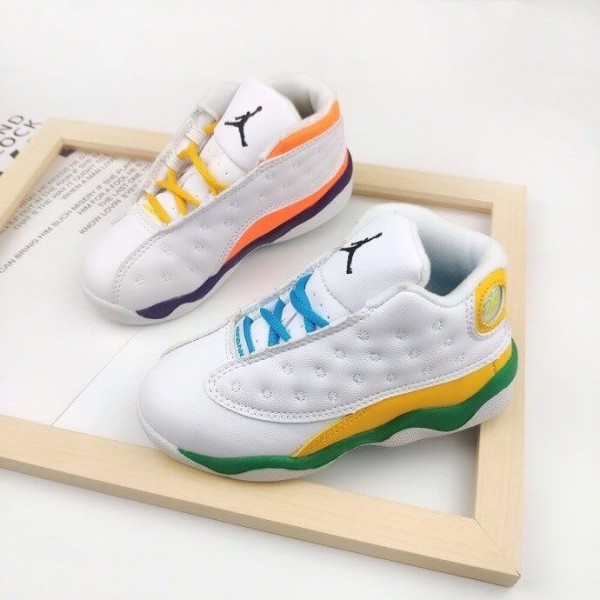 Kids Jordan 13 Multicolor
