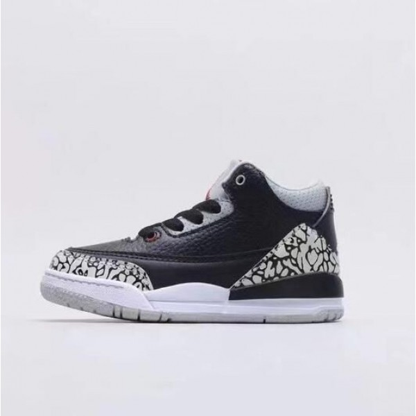 Kids Jordan 3 Black