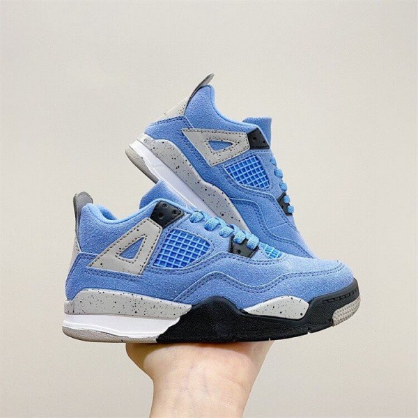 Kids Jordan 4 Blue