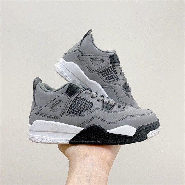 Kids Jordan 4 Grey