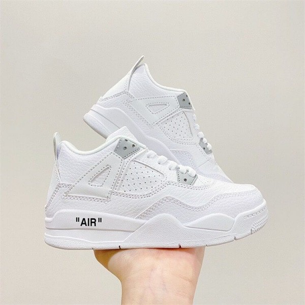 Kids Jordan 4 White