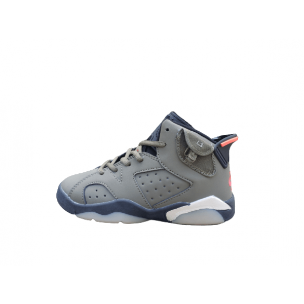 Kids Jordan 6 Grey