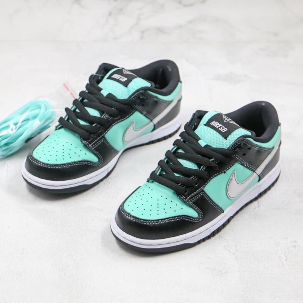 Diamond Supply Co. X SB Dunk Low Pro Tiffany