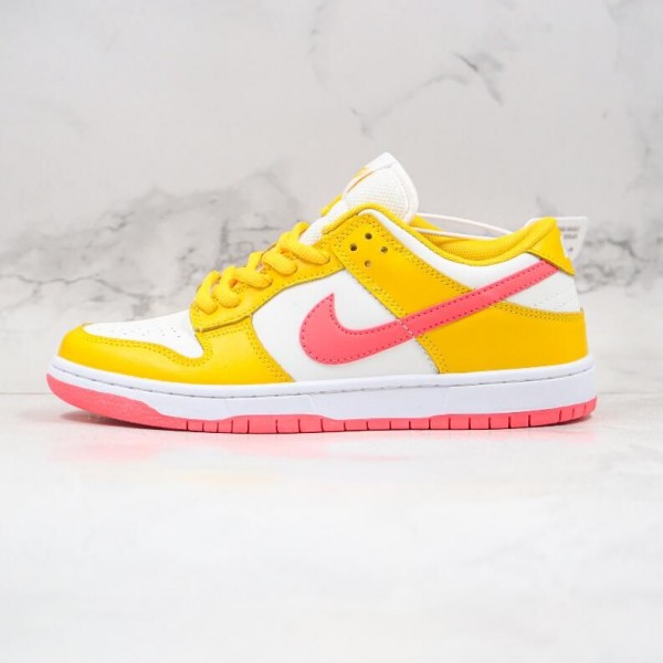 Dunk Low SAMBA Yellow Pink
