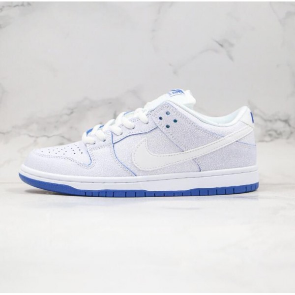 SB Dunk Low Pro Premium White Game Royal