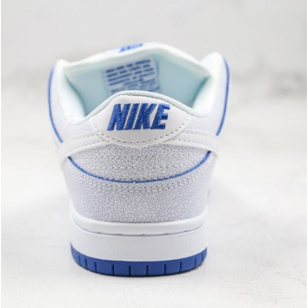 SB Dunk Low Pro Premium White Game Royal