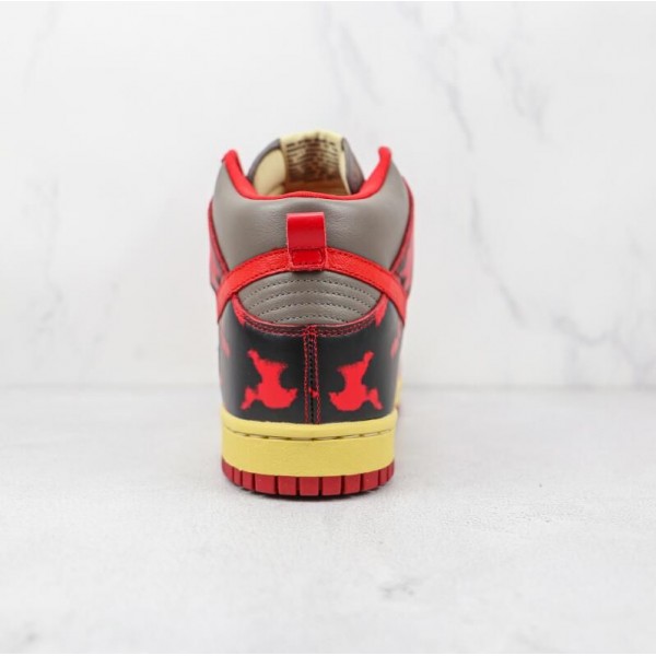 Dunk High Red Camo