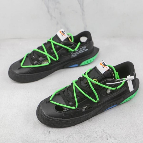 OW x Blazer Low Black