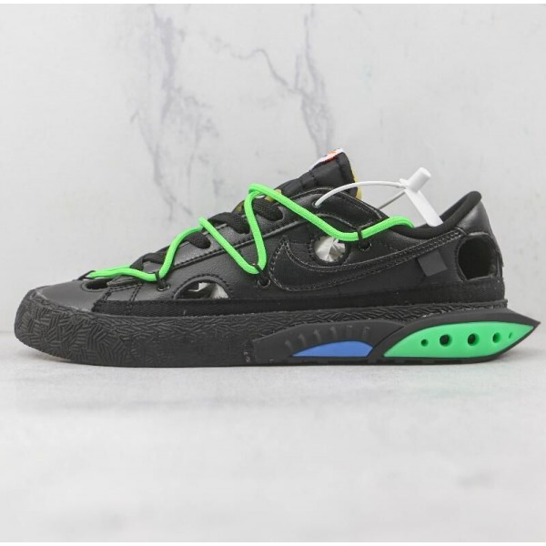 OW x Blazer Low Black